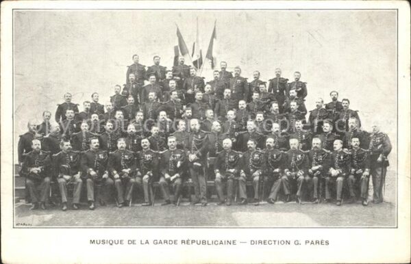 Frankreich WK1 musique de la Garde Republicaine direction G.Pares