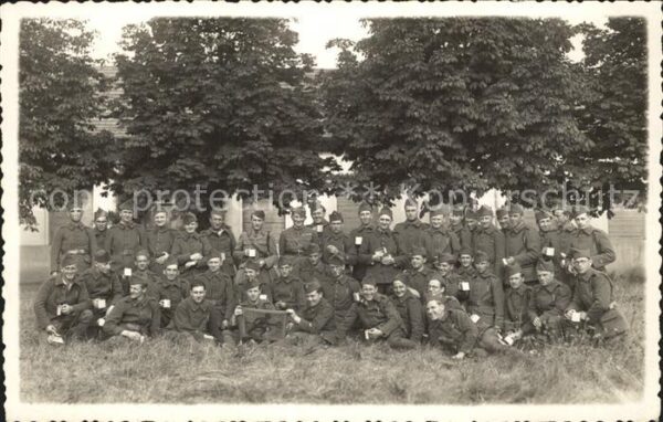 Frankreich WK1 soldaten Gruppenfoto