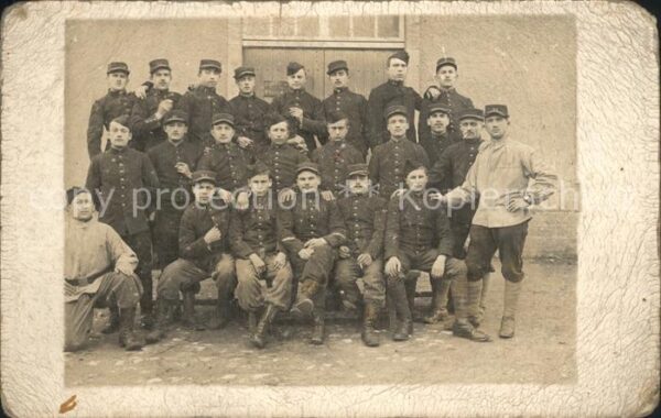 Frankreich WK1 Gruppenfoto