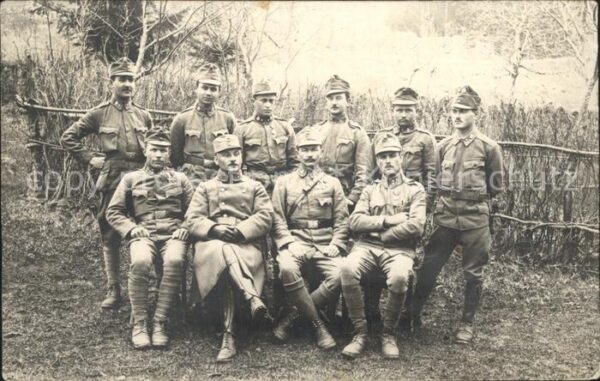 Frankreich WK1 Gruppenfoto