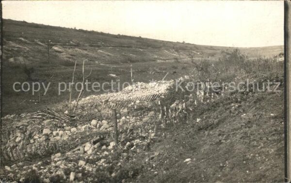 Frankreich WK1 die Schlacht von Brabant vor Verdun