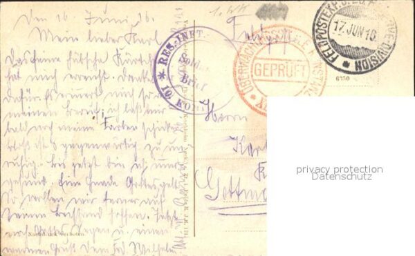 Frankreich WK1 zusammenerschossene Farm in Nordfrankreich – Bild 2