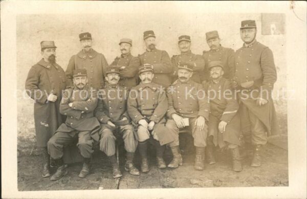 Frankreich WK1 Gruppenfoto