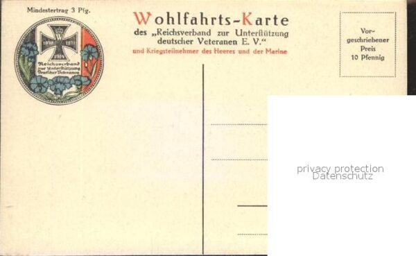 Militaria Generaele Stab Deutschland Generalfeldmarschall von Buelow Orden  E.Bi – Bild 2