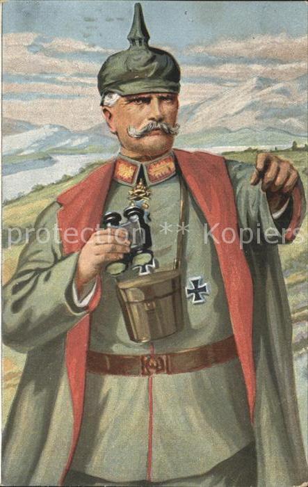 Militaria Generaele Stab Deutschland Generalfeldmarschall von Mackensen Feldstec