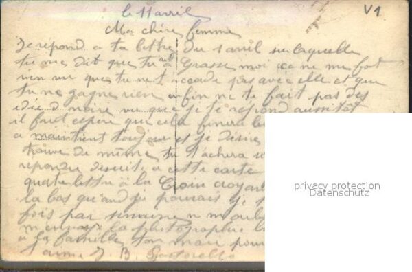 Militaria Generaele Stab Frankreich freres d armes  gruppenfoto WK 1 – Bild 2