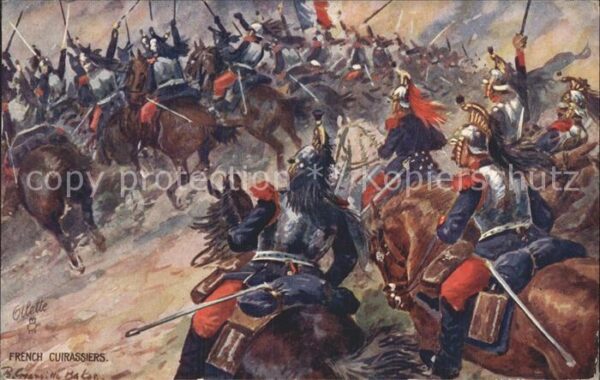 Frankreich WK1 french cuirassiers