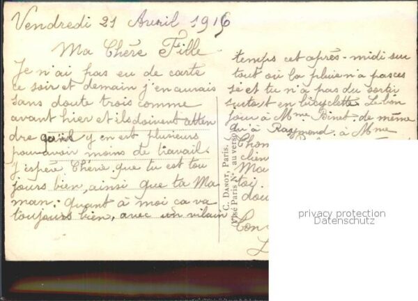 Militaria Poesie engel amour – Bild 2