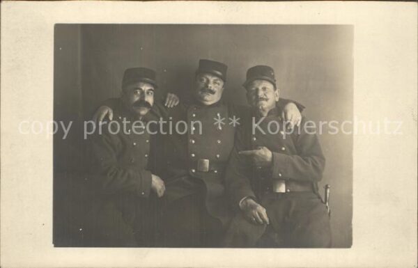 Frankreich WK1 infanterie regiment 42 gruppenfoto