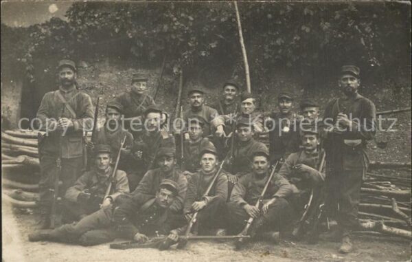 Frankreich WK1 gruppenfoto