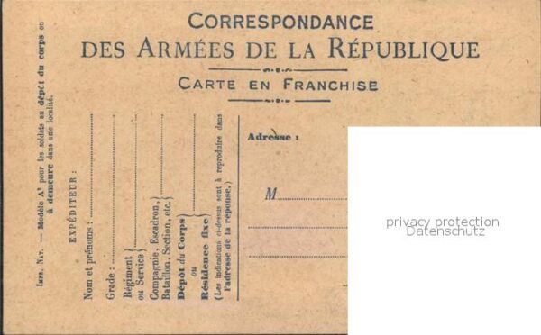 Frankreich WK1 chasseur a cheval  militaria – Bild 2