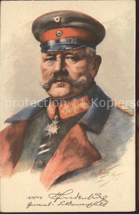 Militaria Generaele Stab Deutschland von Hindenburg