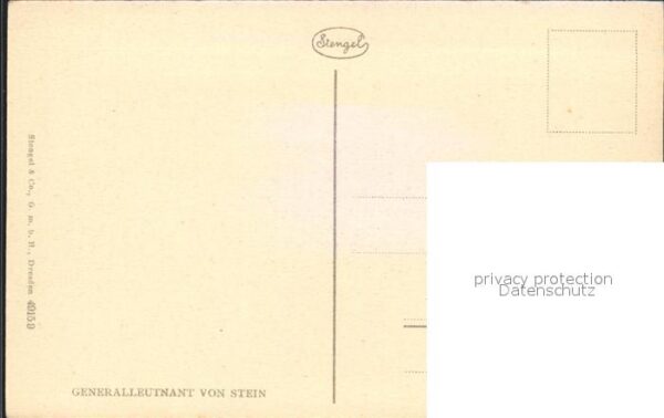 Militaria Generaele Stab Deutschland generalleutnant von stein – Bild 2