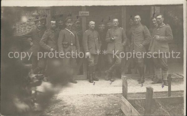 Militaria Generaele Stab Deutschland Komandeur offiziere WK 1