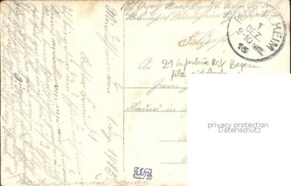 Regiment Bayern 021 Infanterie Portrait WK 1 – Bild 2