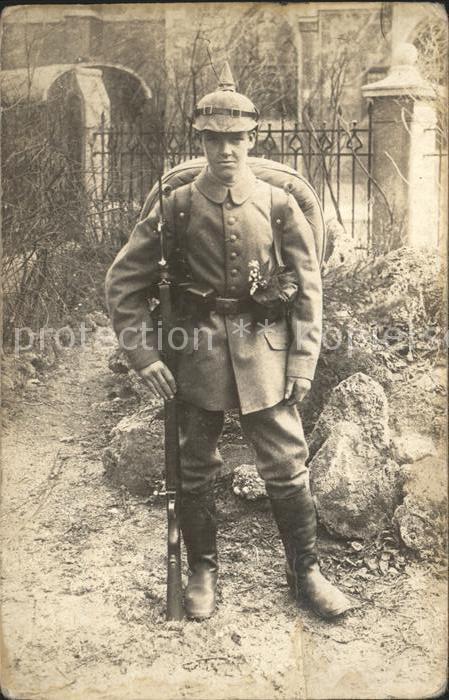 Muenchen Bayerisches Regiment Portrait Weltkrieg 1