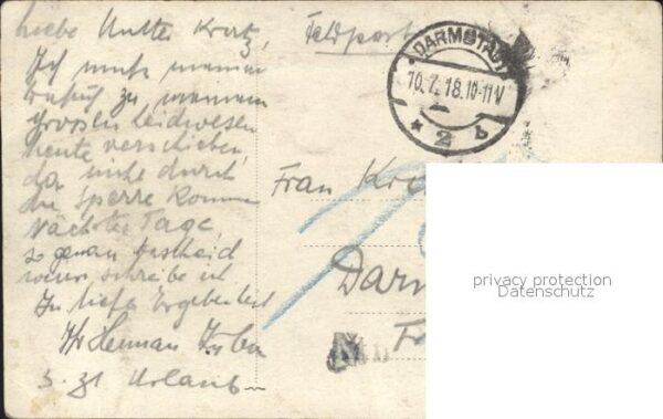 Darmstadt weltkrieg 1 gruppenfoto – Bild 2