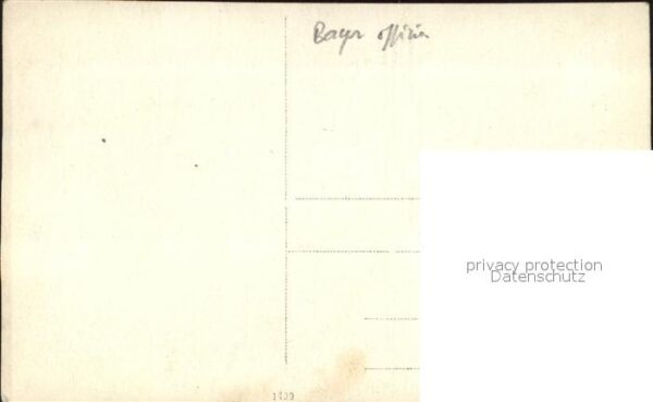 Militaria WK1 Bayern Offizier Portrait – Bild 2