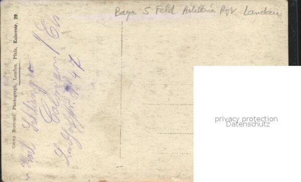 Regiment Bayern KBFar 005 Feldartillerie WK1 Soldat – Bild 2