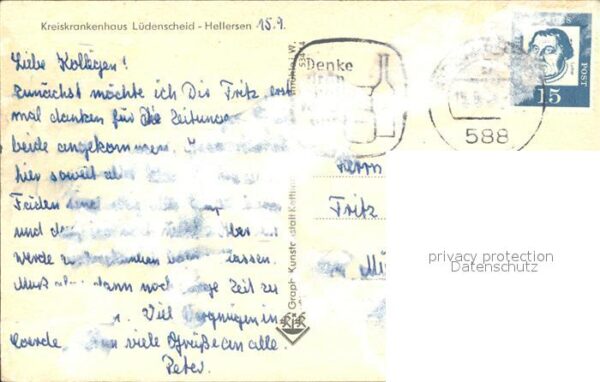 Hellersen Luedenscheid Kreiskrankenhaus Eingang – Bild 2