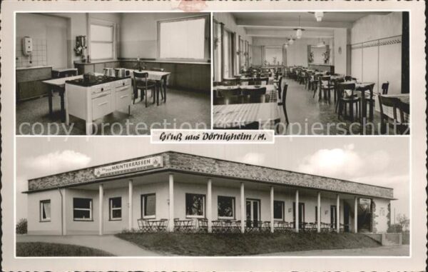 Doernigheim Gaststaette Mainterrassen Kueche Speisesaal