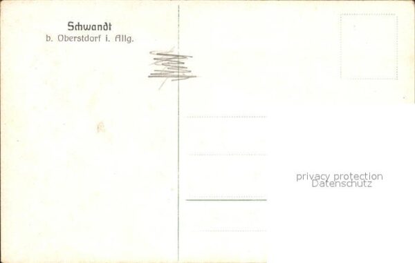 Schwandt Ortsansicht Kuenstlerkarte – Bild 2