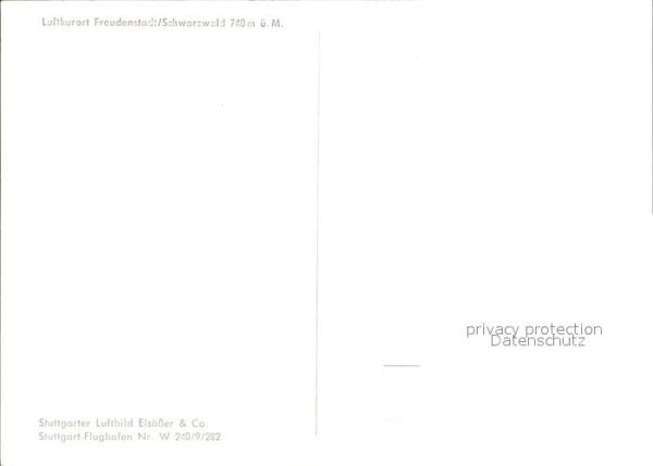 Freudenstadt Fliegeraufnahme – Bild 2