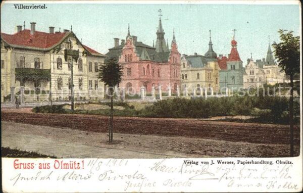 Olmuetz Olomouc Villenviertel