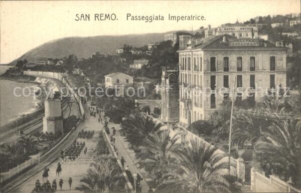 San Remo Passeggiata Imperatrice