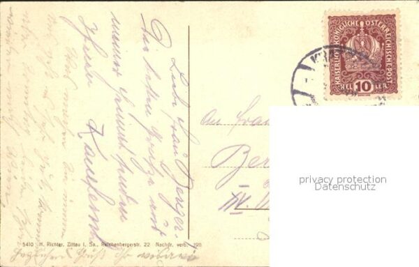Kratzau Tschechien KK Bezirks Siechenhaus – Bild 2