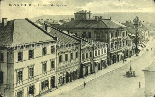 Koeniginhof Elbe Tschechien Palackygasse