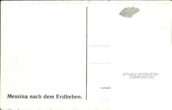 Messina nach dem Erdbeben – Bild 2