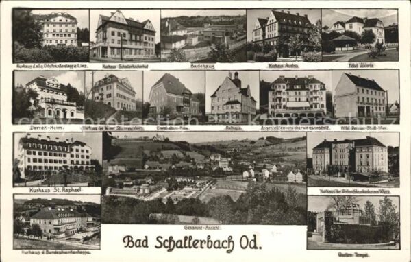 Bad Schallerbach Kurhaus AOK Linz Schallerbacherhof Badehaus Kurhaus Austria Dor