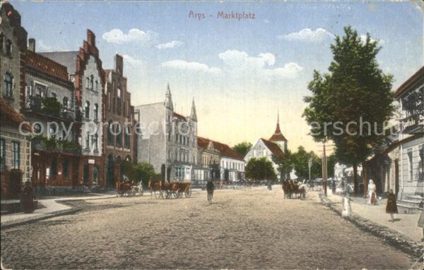 Arys Ostpreussen Marktplatz