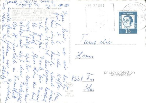 Giessen Lahn Autobahn Rasthaus Reinhardshain – Bild 2