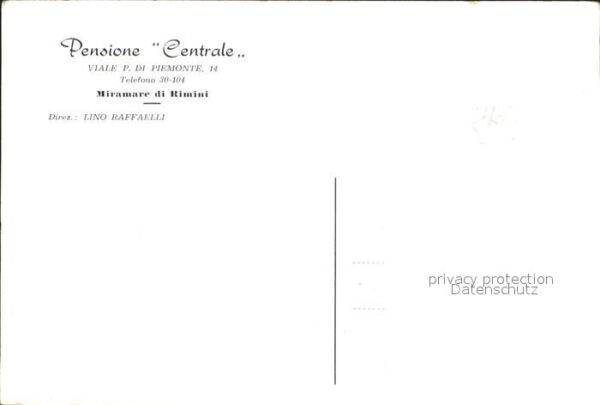 Rimini Pensione Centrale – Bild 2