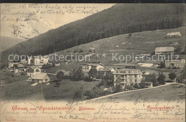 Spindelmuehle Riesengebirge Teilansicht