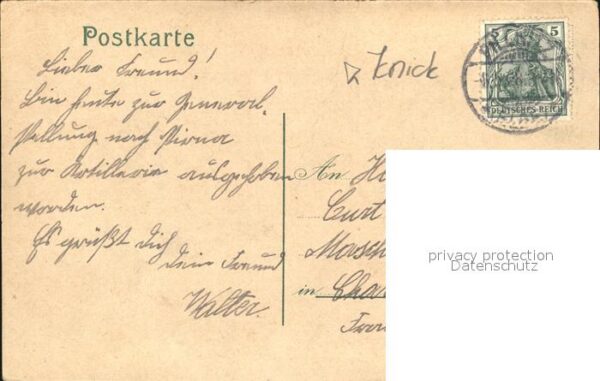 Militaria Humor Gruss von der Musterung – Bild 2