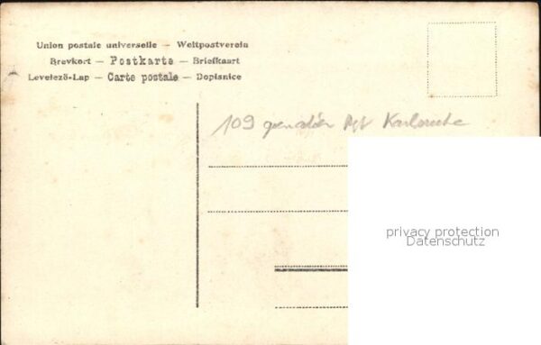 Regiment IR 109 Infanterie Militaria WK1 Soldatenleben Gruppenfoto – Bild 2