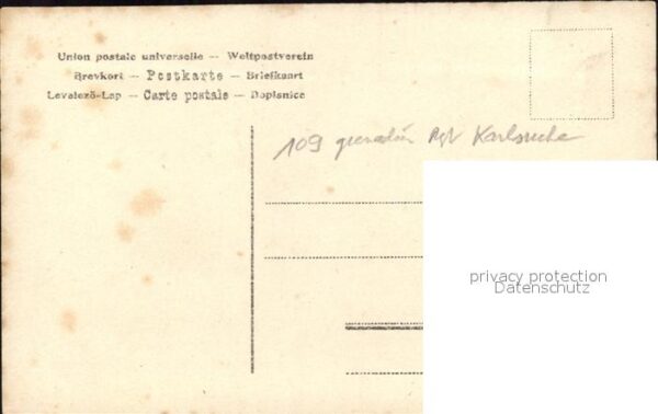 Karlsruhe Baden Grenadier Regiment 109 Gruppenfto Musiker WK1 – Bild 2