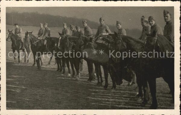 Militaria Frankreich Kavalerie WK1