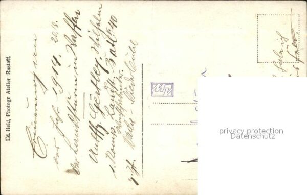 Militaria WK1 Landsturm Battl 40 Rastatt – Bild 2