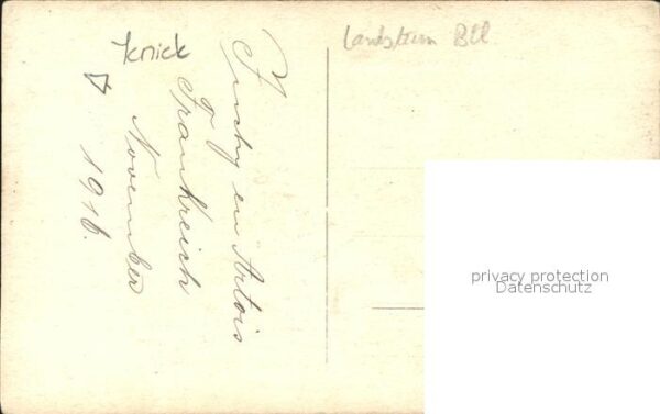 Militaria WK1 Landsturm Batl. – Bild 2