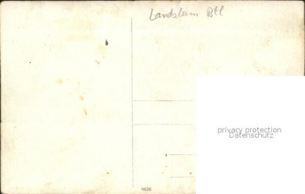 Militaria WK1 Landsturm Bataillon Gruupenfoto – Bild 2