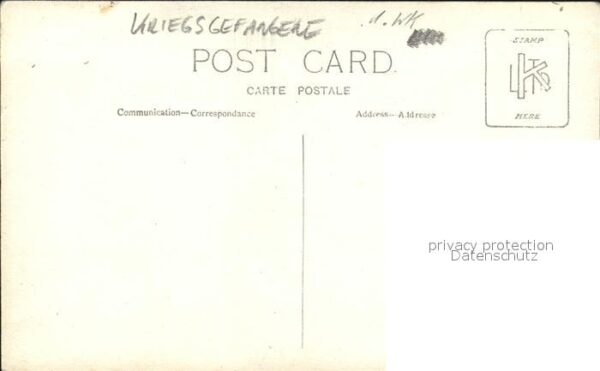 Militaria Kriegsgefangene Gruppenfoto WK1 – Bild 2