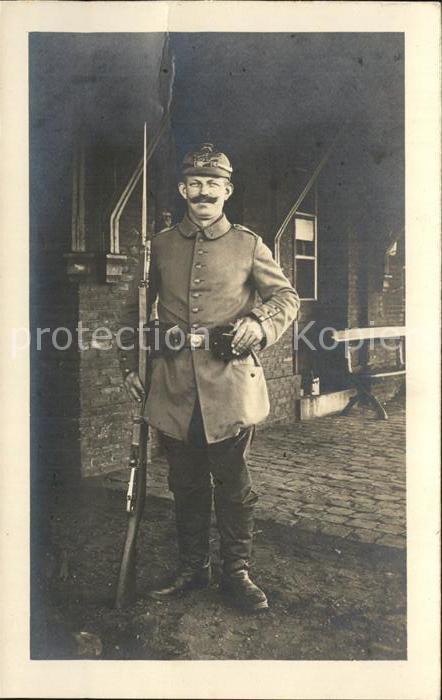 Militaria WK1 Russische Nagant Bajonetter Soldat