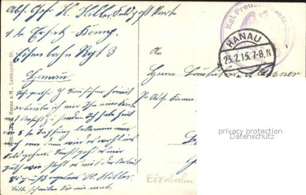 Militaria Eisenbahn eisenbahn Regiment 3 Hanau WK1 – Bild 2