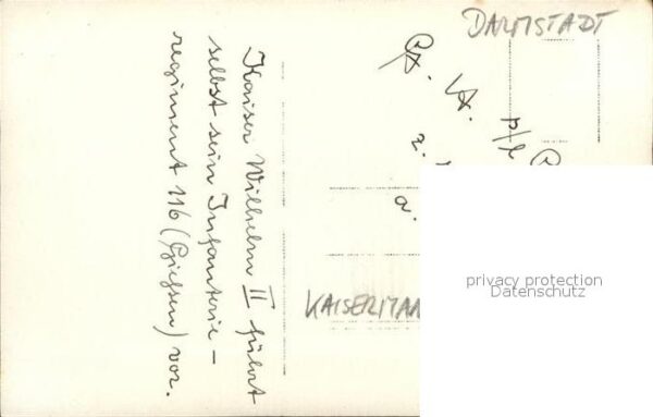 Wilhelm II Kaisermanoever Darmastadt Militaria – Bild 2