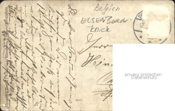 Militaria WK1 Elsenborn Belgien Gruppenfoto Aviatik – Bild 2