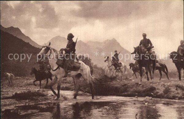 Militaria Frankreich Spahis en reconnaissance WK1